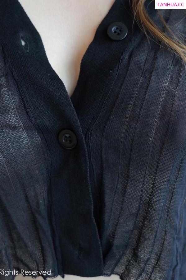 豆瓣酱  灵动美女豆瓣酱 魅惑的黑色服饰第68张图片